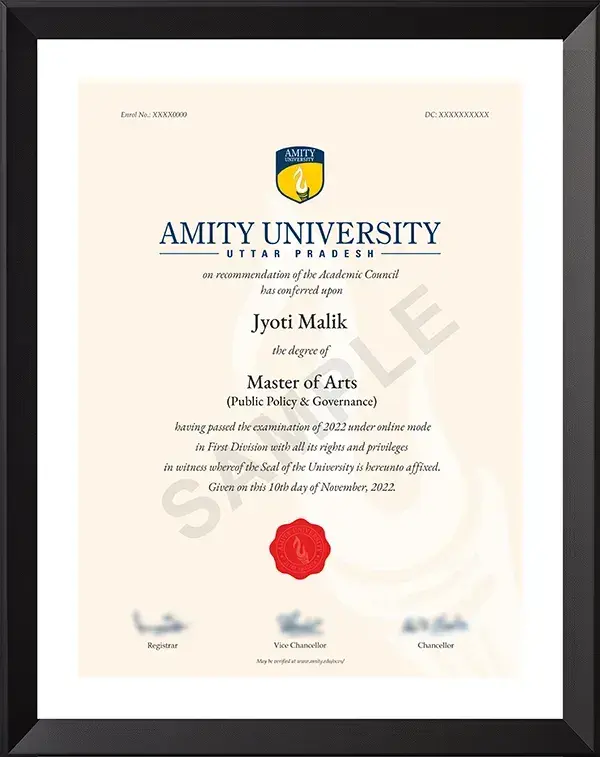 Certificate Preview