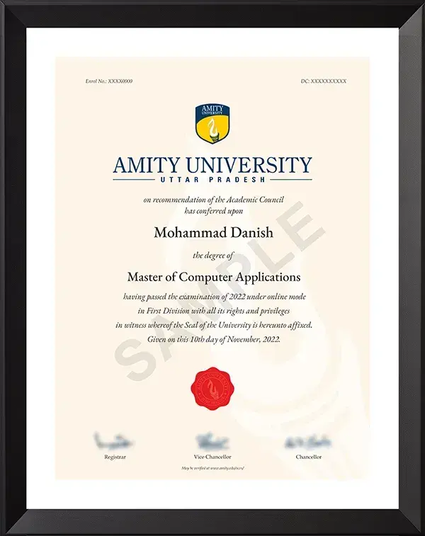 Certificate Preview