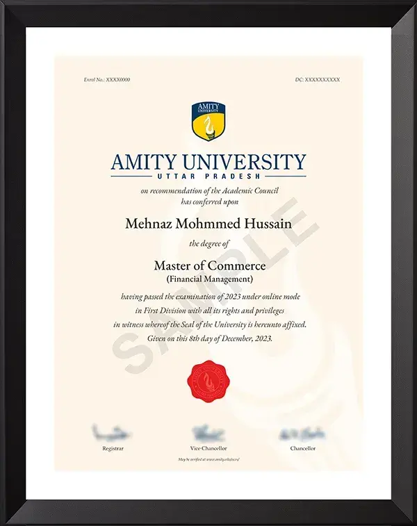 Certificate Preview