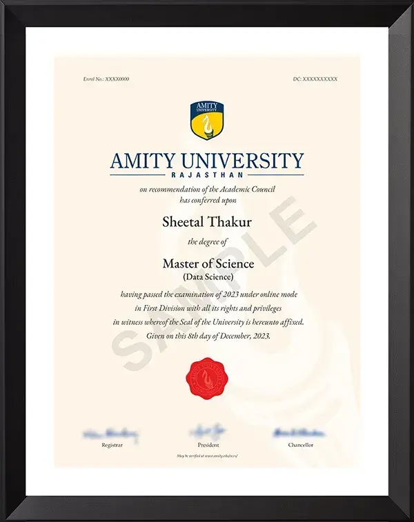 Certificate Preview