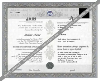 Certificate Preview