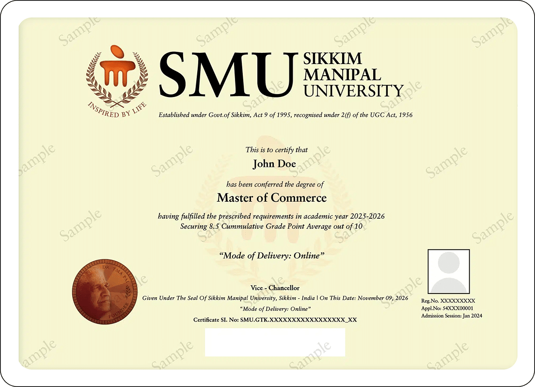 Certificate Preview