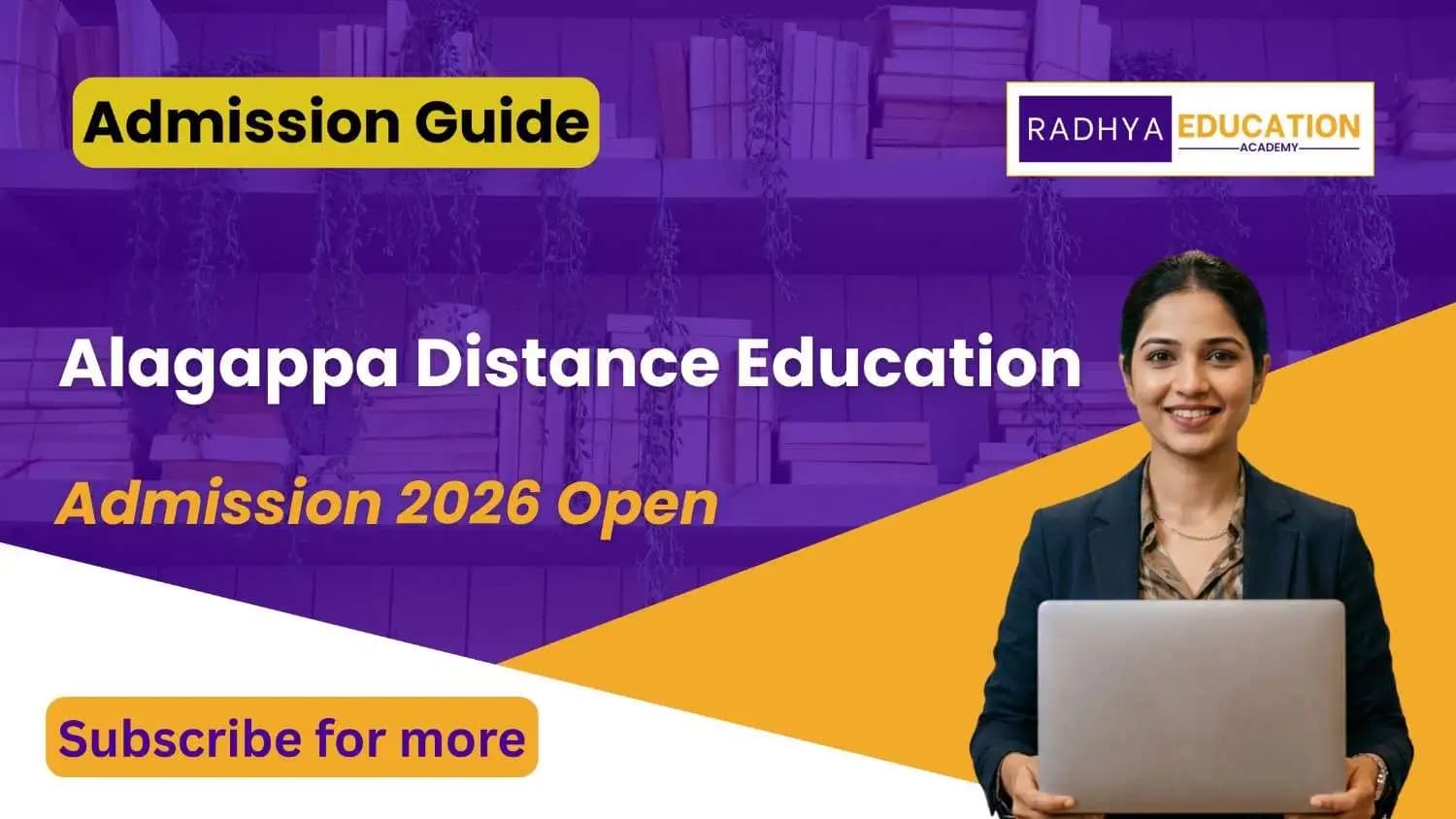 Alagappa University Distance Education 2026: Courses, Fees &Admission