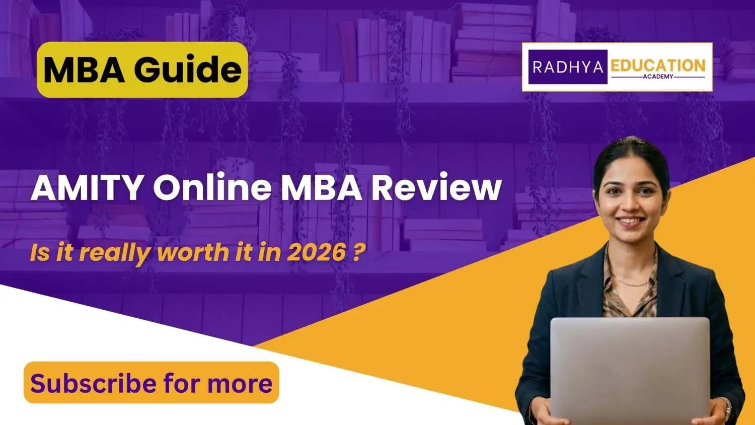 Is Amity Online MBA Worth It in 2026?