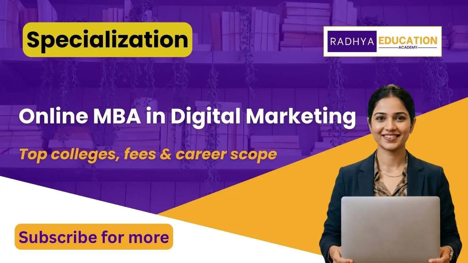 Online MBA in Digital Marketing