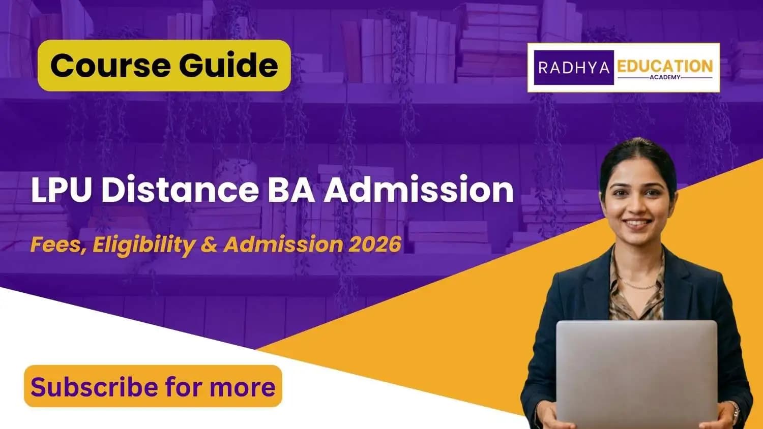 LPU Distance BA Admission 2026