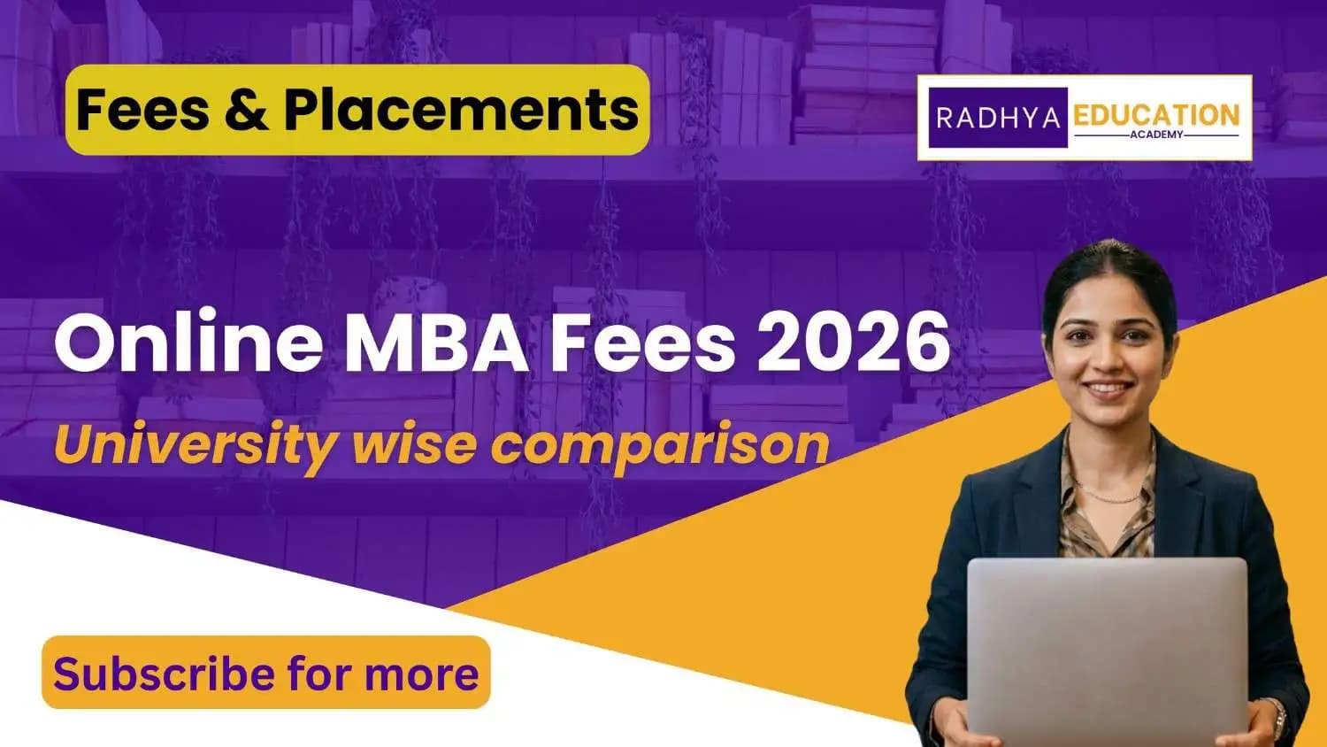 Online MBA Fees 2026
