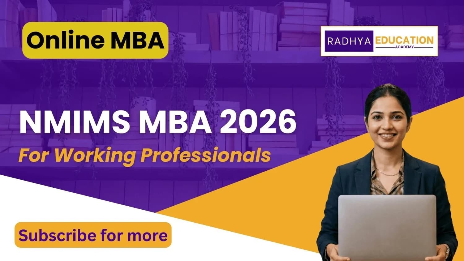 NMIMS Online MBA for Working Professionals 2026 : Complete Career Growth Guide