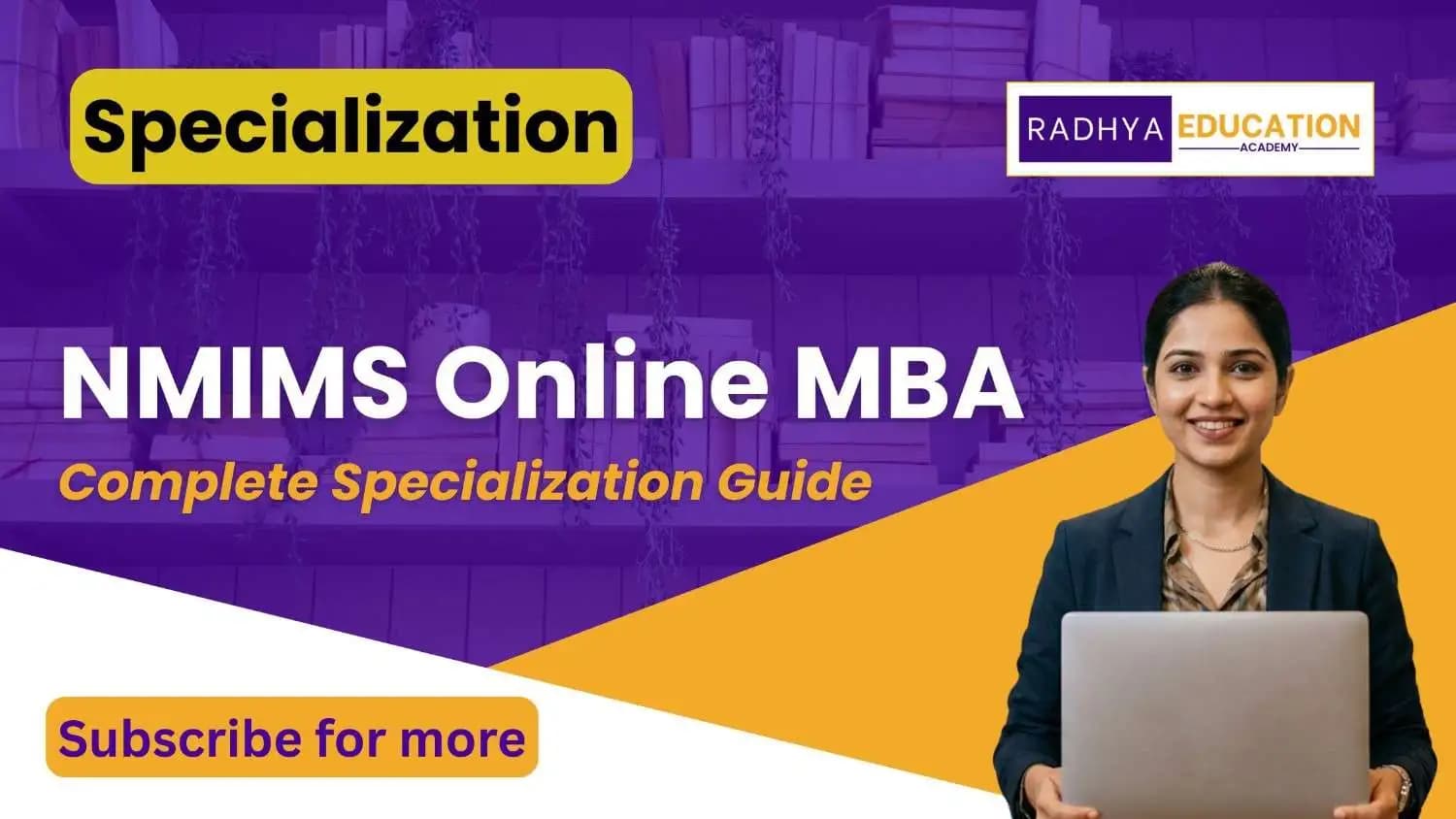 NMIMS Online MBA: Specializations Details 2026