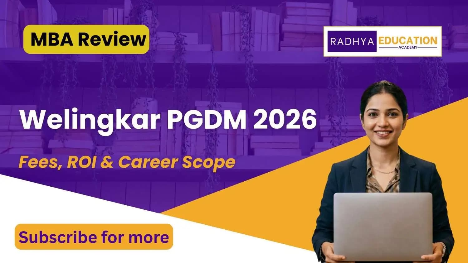 Welingkar Online MBA 2026: Hybrid PGDM Fees & Review