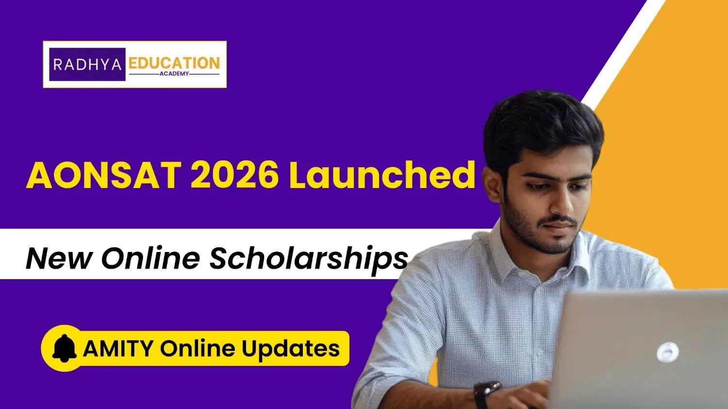 Amity AONSAT 2026 – Scholarship Test for Online Higher Education