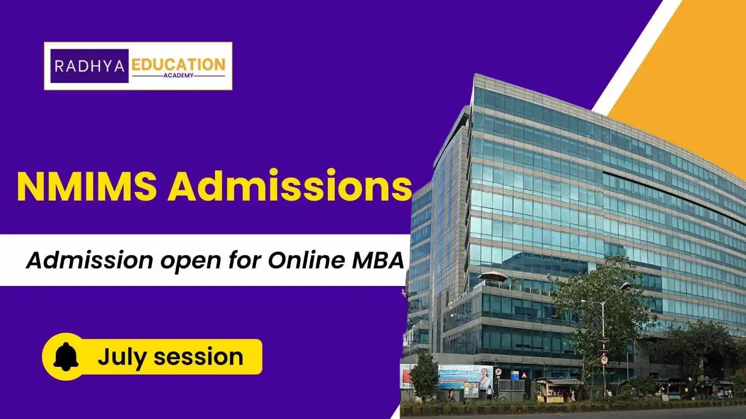 NMIMS Online MBA Admissions Open for July 2026 Session