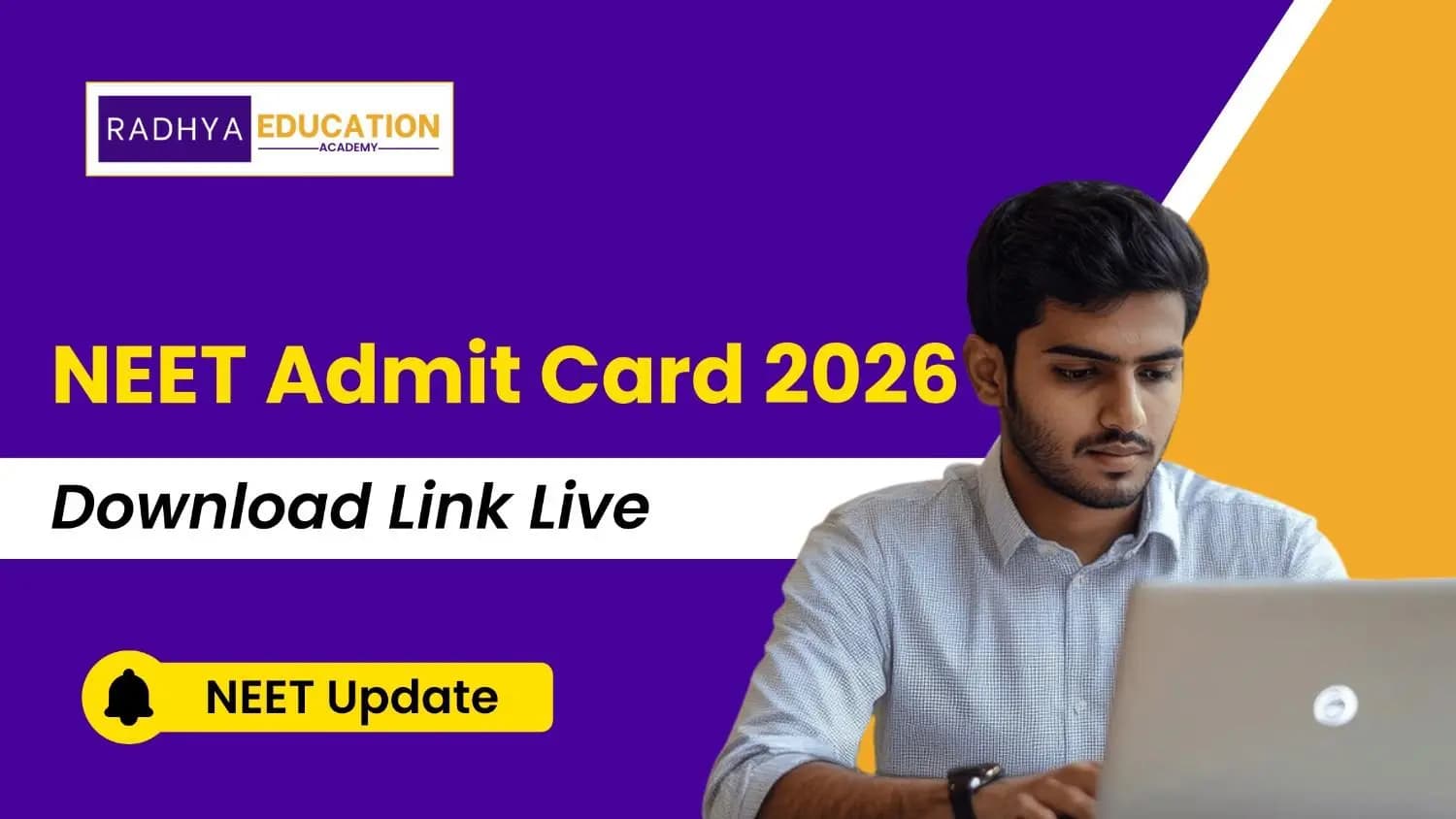 NEET UG Admit Card 2026 LIVE – NTA Release Date, Download Link & Exam Schedule
