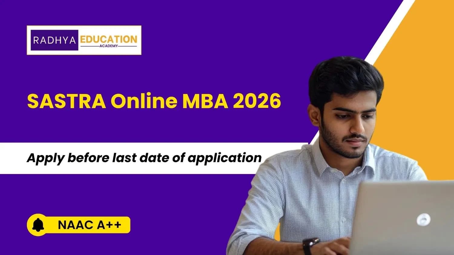 SASTRA Online MBA Admissions Closing Soon: Check Fees, Eligibility & Application Status