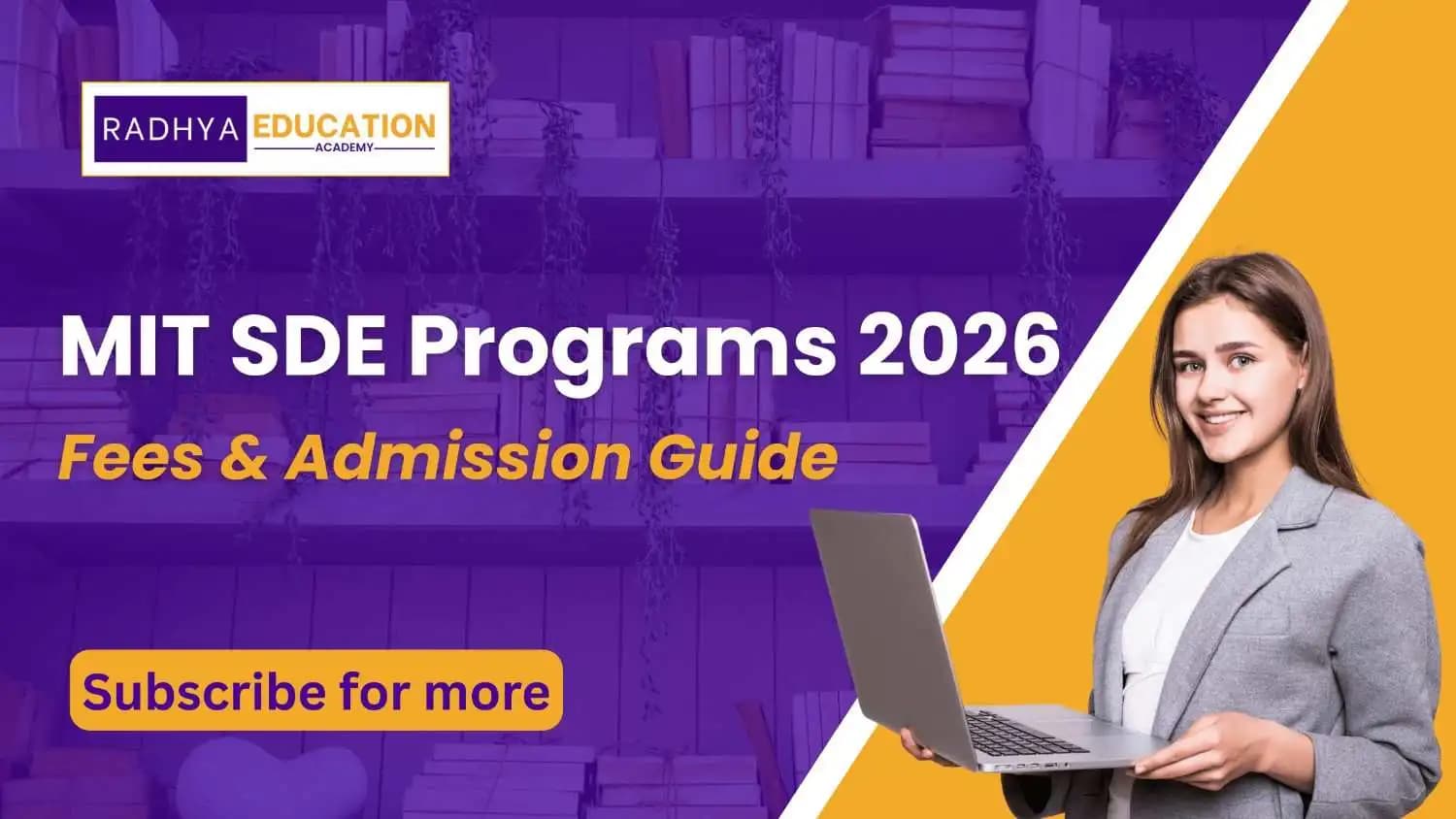MIT SDE Distance Learning Programs 2026 - Eligibility, Fees & Admission Process 