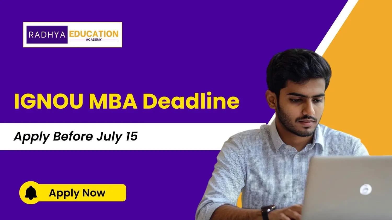 IGNOU MBA Admission 2026 Last Date Extended to 15 July: Apply Before Deadline